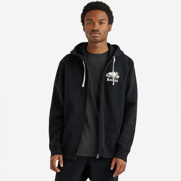 Roots Organic Original Full Zip Hoodie - Unisex - Picture 5 of 15